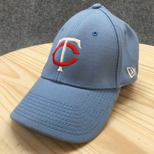 Minnesota Twins New Era Baseball Caps Mens Blue S-M Curved Brim Embroidered Logo