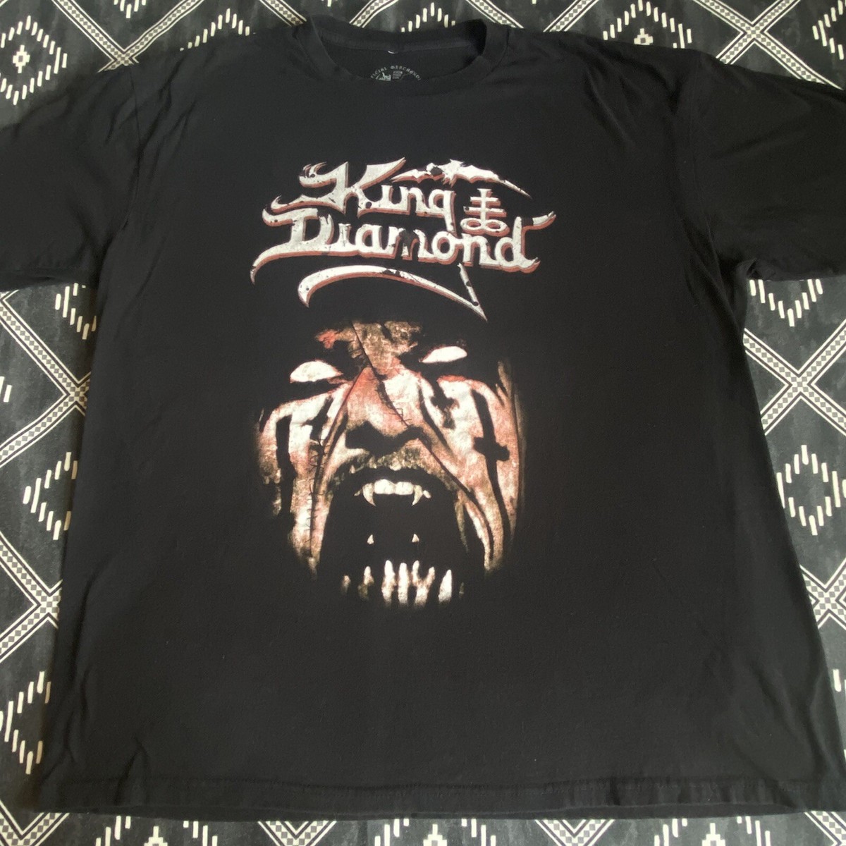 KING DIAMOND The Puppet Master Licensed Black Metal T-Shirt. XL