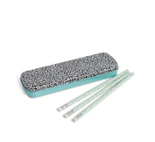 NWT Vera Bradley Pencil Set with Tin in Camocat 13806 378 BC