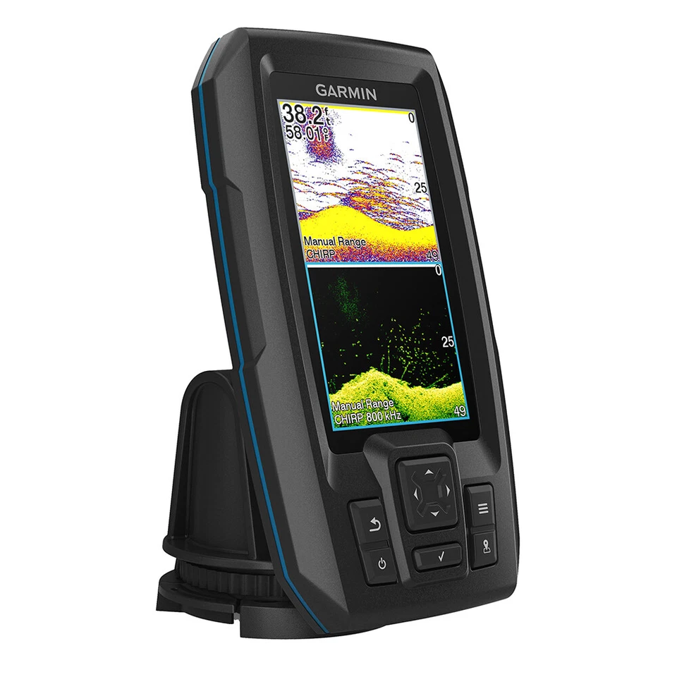 Garmin STRIKER Vivid 4cv Fish Finder GPS Combo W/GT20-TM Transducer 010-02550-00 - Image 3 of 4