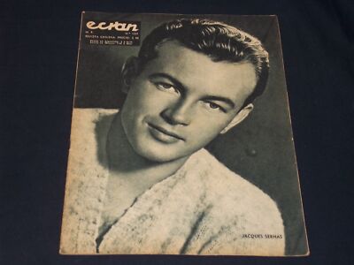 1956 OCTOBER 2 ECRAN SPANISH MAGAZINE - JACQUES SERNAS COVER - E 26030