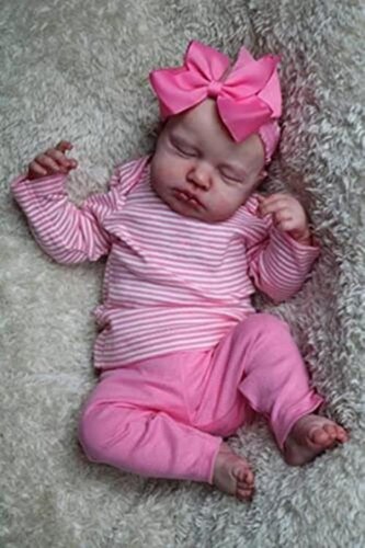 Girl 20 Inch Soft Weighted Body Realistic Newborn