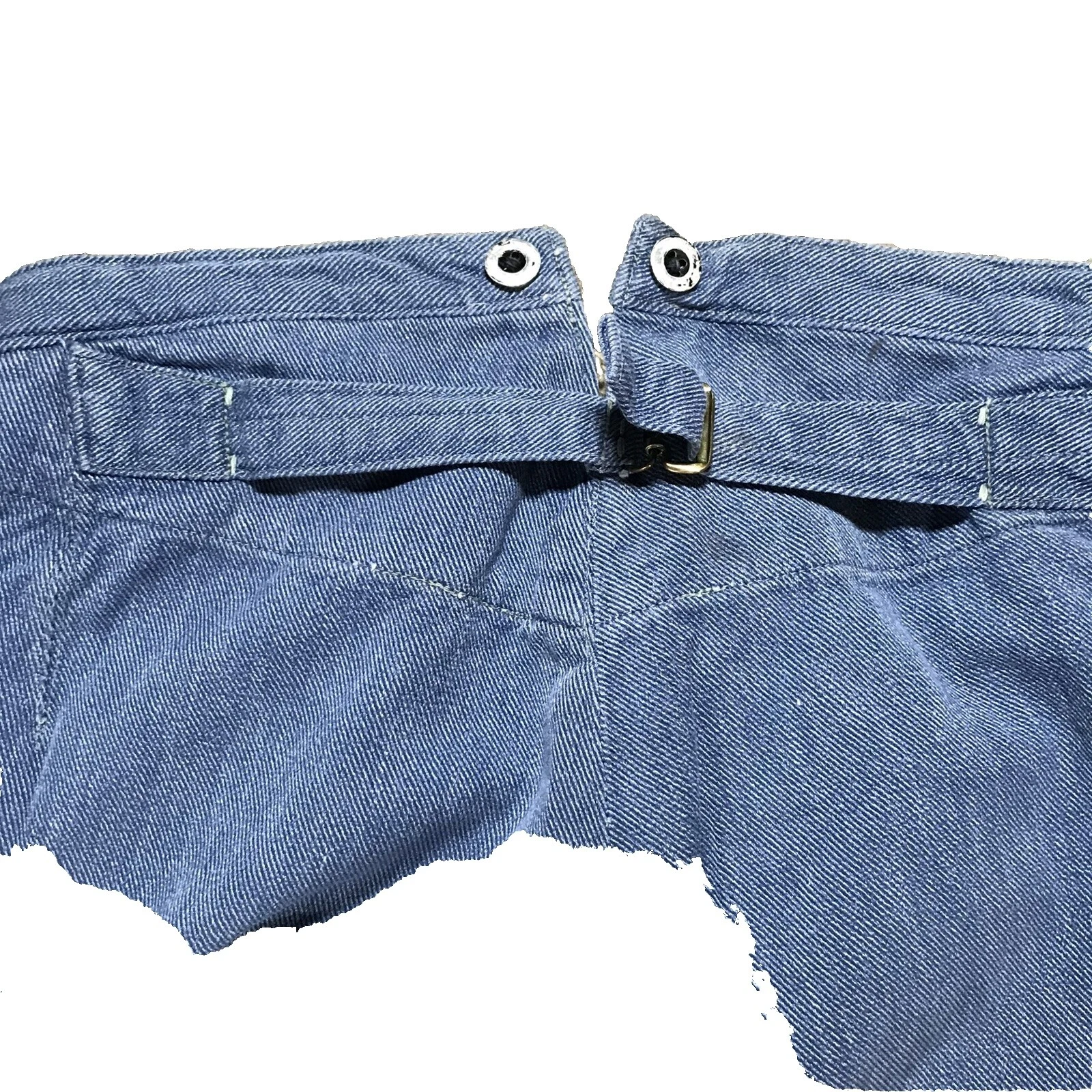 Denim 1940s Vintage Pants for Men