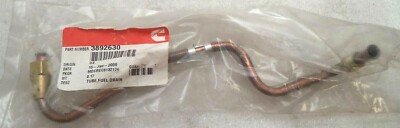 Cummins Fuel Supply Drain Tube 3892630 for sale online | eBay