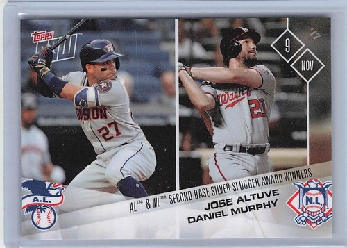 2017 Topps Now OS-47 Jose Altuve / Daniel Murphy