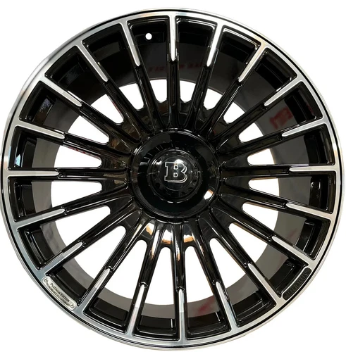 22" BRABUS RIMS FIT MERCEDES G WAGON G65 G63 G550 G500 FORGED WHEELS FULL SET