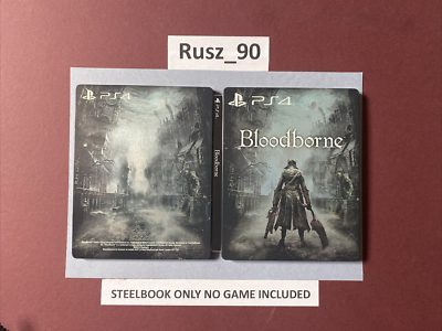 STEELBOOK ONLY Bloodborne Collectors/Nightmare Edition PS4 RARE 