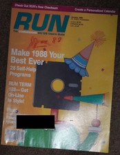 Commodore Magazine RUN Jan 1988