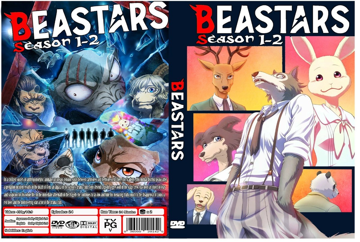 Beastars Anime Series Season 1-2 Dual Audio English/Japanese with
