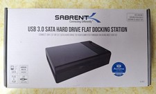 SABRENT USB 3.0 to SATA External Hard Drive Docking Station for 2.5 or 3.5in HDD