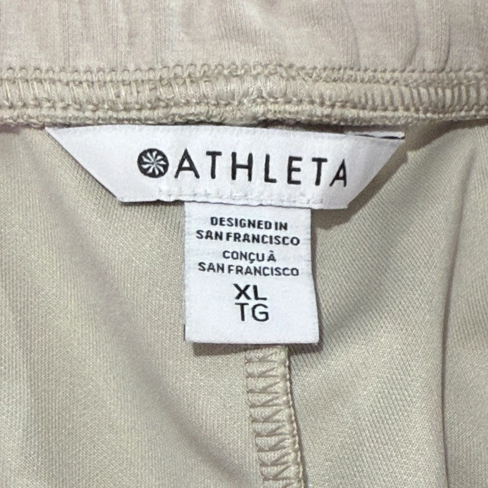 Pantalones cortos rectos Athleta Seaoft Tencel Modal para mujer talla XL abulón minimalista Foto 3 de 4