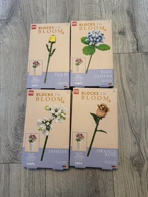 Aldi Block Tech Blocks In Bloom Frühjahr 2026 Konvolut Klee Rose Jasmin Tulpe 