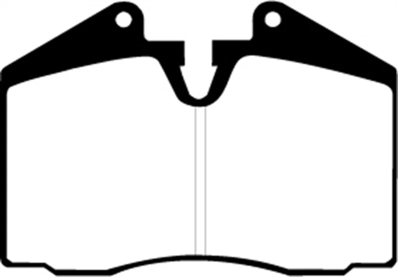 EBC Redstuff Front and Rear Brake Pads - Image 2 of 4