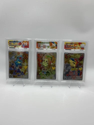 Pokémon - First Partner Illustration - Gen 2 Johto - Sequential - Ace 10