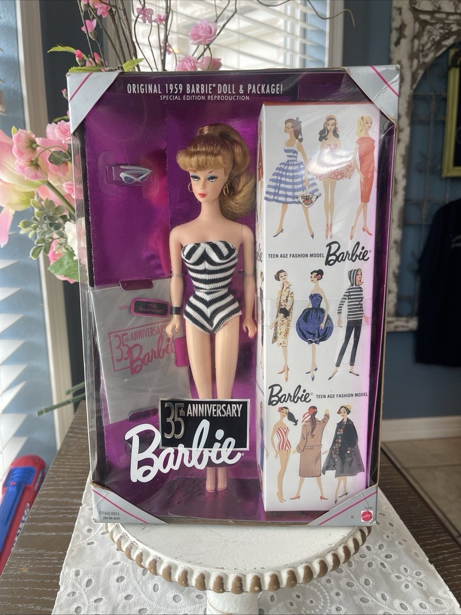 Original 1959 Barbie Doll - 35th Anniversary Special Edition 1993