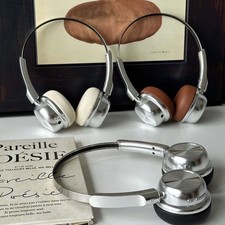 Retro On-Ear Bluetooth Headphones - HiFi Noise Canceling Earphones