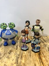 Lot of 5 Disney Store Authentic Miles From Tomorrowland Figure Play Set Cake Top