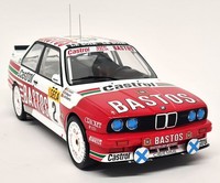 Ixo 1/18 - Bmw M3 E30 24H Spa 1991 #2 Bastos Diecast Scale Model Race Car