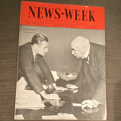 News-Week Illustrated Vol. VII No. 3 January 18, 1936 English