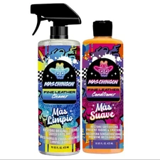 Fine Leather Cleaner and Fine Leather Conditioner Kit for Use on Leather Appa...