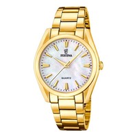Festina Damen Alegria Gold Dress Watch F20640-A
