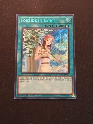 Yu-Gi-Oh! TCG Forbidden Lance RA02-EN058 Secret Rare NM/M 1st Ed.