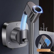 Adjustable Shower Head Holder Suction Cup Handheld Showerhead Wall Mount Bracket