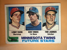 1982 Topps baseball Kent Hrbek Rookie card #766 NM Twins!. rookie card picture