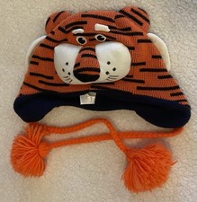 Auburn Tigers Mascot Beanie / Knitcap Men  s Women  s OSFA ZooZatz EUC