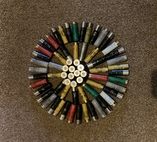used cartridge wreath multi use crafting