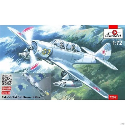 1/72 Amodel 7292-01 Yak-54/Yak-52 Plastic model kit