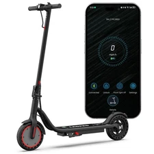 Ladped Electric Scooter 8.5" Solid Tires 350W Folding Commuting E-Scooter Gifts