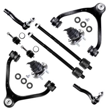 10x For 2005-2011 Ford Crown Victoria Front Control Arm Ball Joint Tie Rod Ends