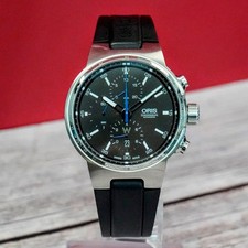 Oris Williams Chronograph Automatic Watch 01 774 7717 4154 Date 44mm - B&P 2