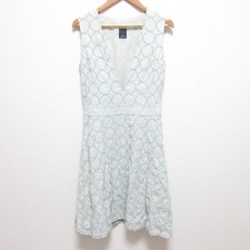 mina perhonen tambourine sleeveless dress size 1 light green Women USED