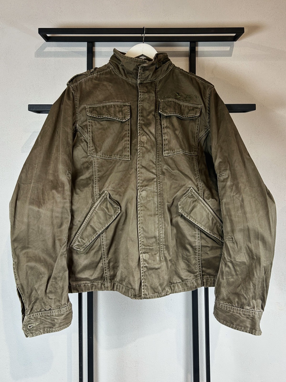 Vintage Streetwear Japanese Style Avant Garde Cargo Diesel Jacket 90s Y2K