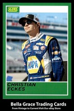 2023 Panini Chronicles Christian Eckes #5 McAnally-Hilgemann Racing Score