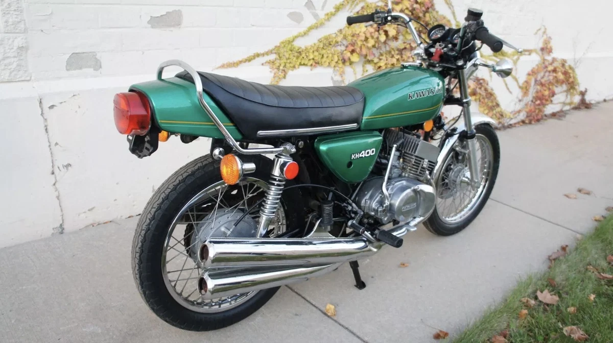 Almost) Brand New 1977 Kawasaki KH400