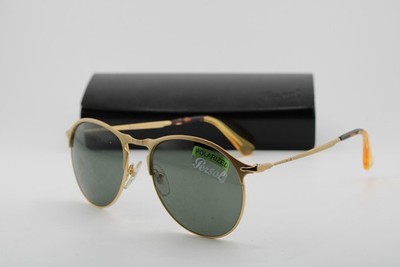NEW PERSOL P 7649-S 1069/58 GOLD HAVANA POLARIZED AUTHENTIC  display picture 1