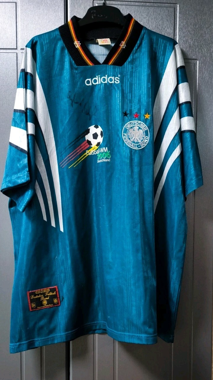 VTG Germany WM2006 Away Football Shirt Soccer Jersey 1996/98 Size XXL Adidas