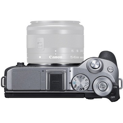 【美品】Canon EOS M6 Mark II ボディー シルバー Canon EOS M6 Mark II 32.5MP Mirrorless Interchangeable Lens Camera