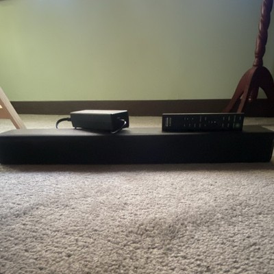 Sony Black Bluetooth Soundbar with Remote and Wired Connectivity HT-S200F