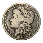 CHEAP 1879 P Morgan Silver Dollar Us Coin Philadelphia Low Grade 90% US SILVER
