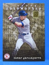 2001 Topps NOTEWORTHY Card #TN9, NOMAR GARCIAPARRA, Boston Red Sox, High Grade