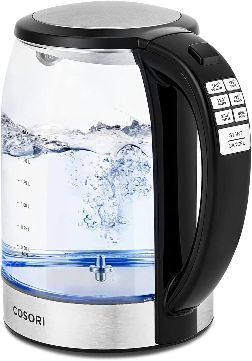 Electric Kettle Temperature Control with 6 Presets, 60Min Keep Warm 1.7L Electri