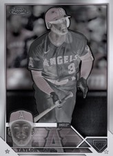 [DIGITAL] Topps Bunt - Taylor Ward - Topps Chrome 23 S1 - Black White Base