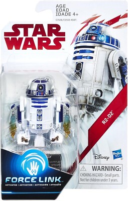 Star Wars The Last Jedi R2-D2 3.75'' Action Figure Force Link