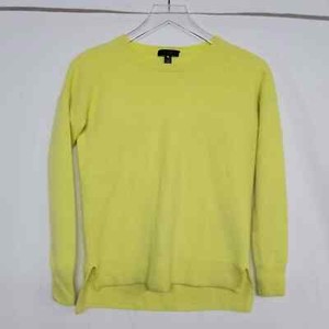 lemon cashmere jumper