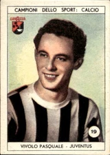 Lavazza 1950 Sports Champions Figure No. 19 Juventus Vivolo