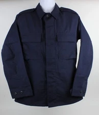 New Propper Tactical Mens Blue Uniform Work Long Sleeve Shirt Size Small Regular